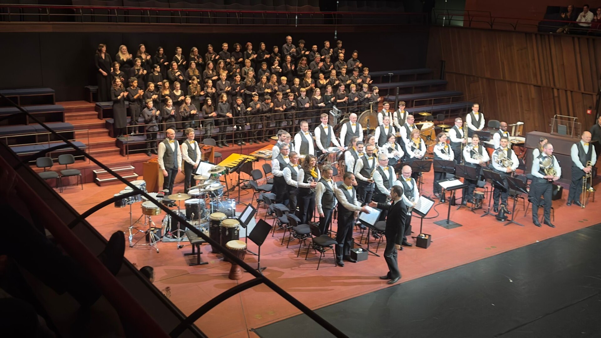 Concert vun der Brass Band vum Escher Conservatoire an der Philharmonie