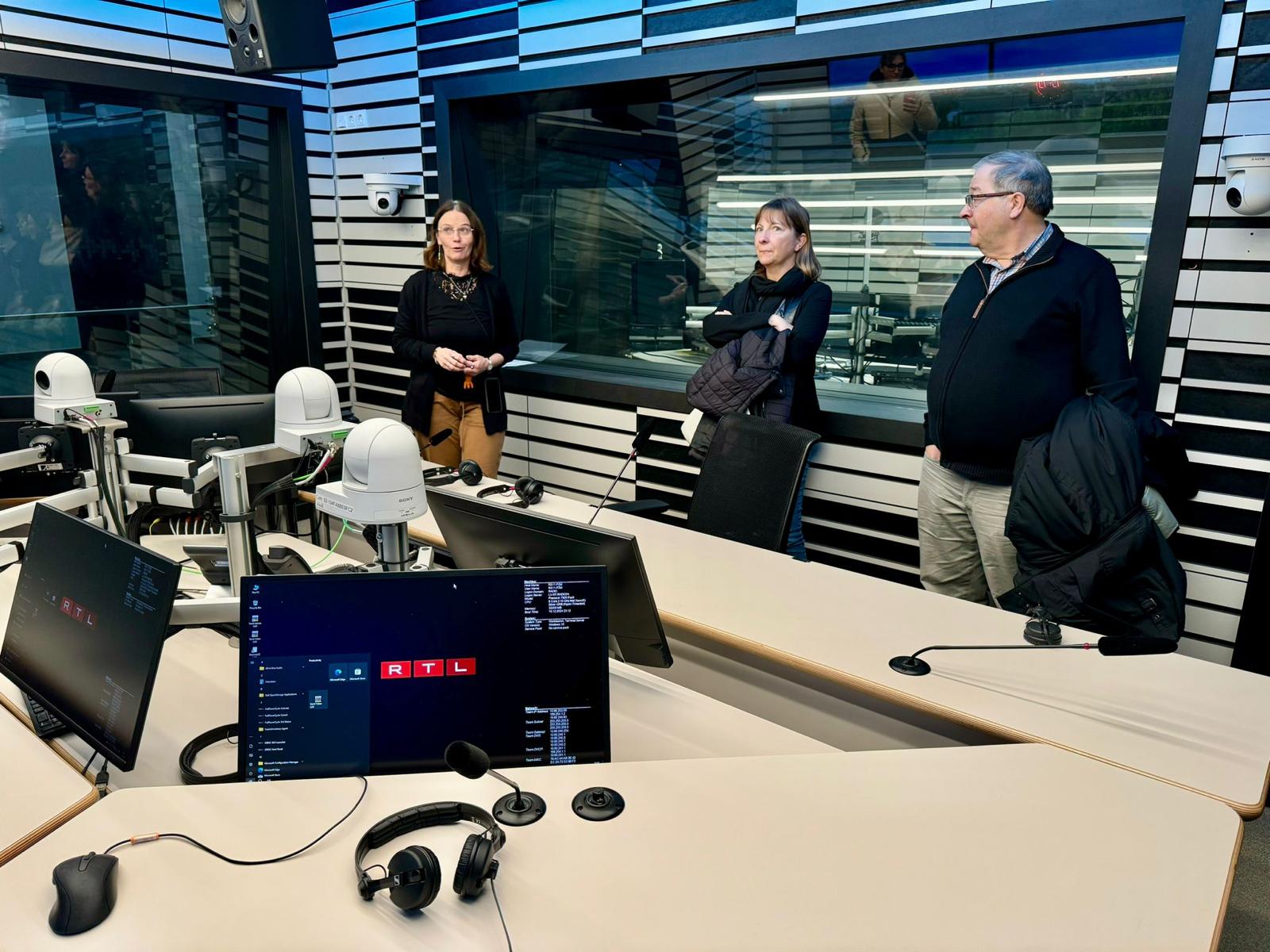 Visite an der RTL City den 13/12/24